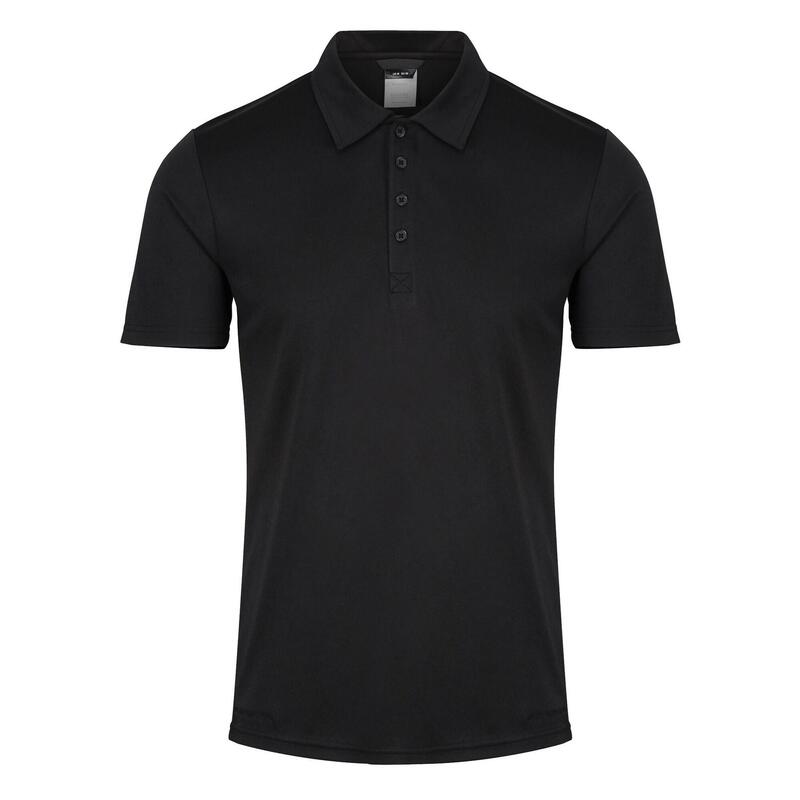 Poloshirt für Herren Schwarz