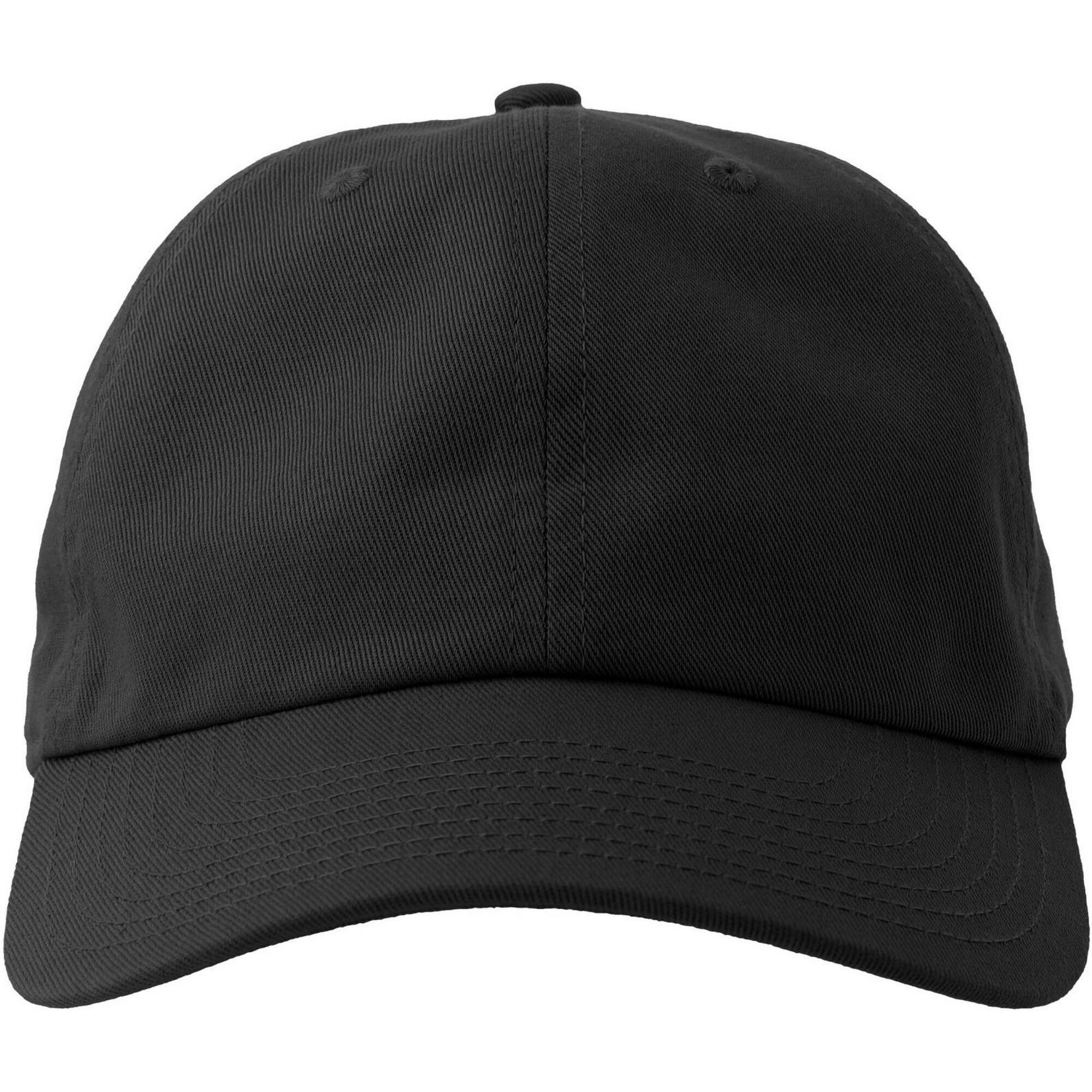 Unisex Adult Dad 6 Panel Baseball Cap (Black) 3/3