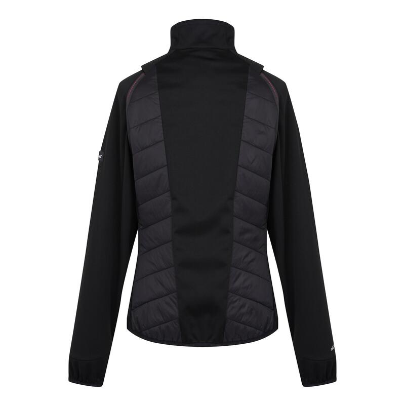 Veste hybride STEREN Femme (Noir / Flamant rose)