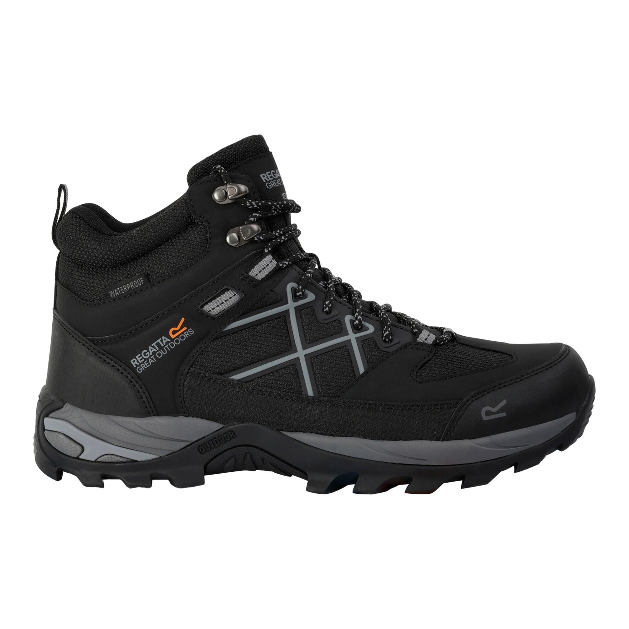 Wanderstiefel "Samaris III" Herren Schwarz/Graphit-Schwarz 3/5