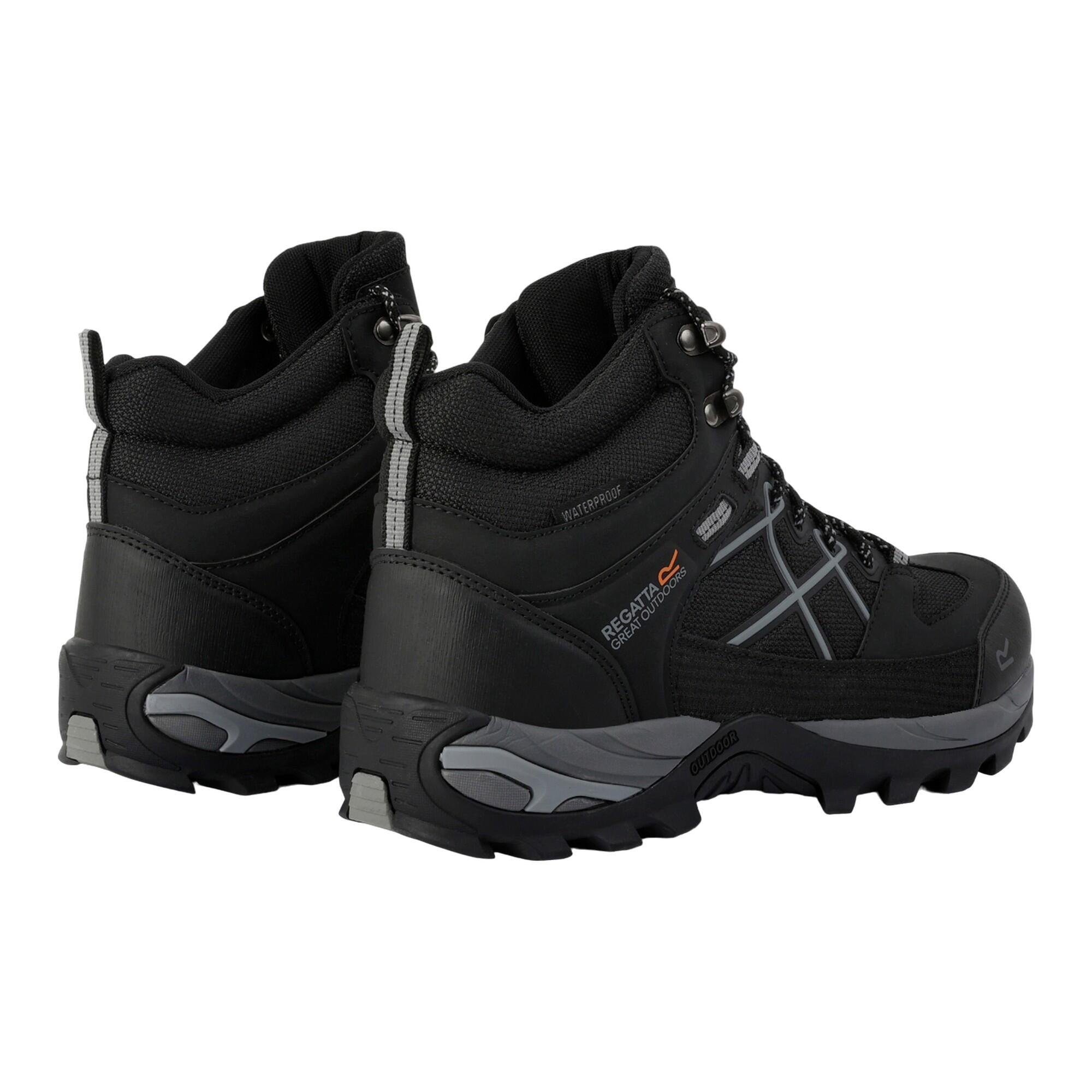 Wanderstiefel "Samaris III" Herren Schwarz/Graphit-Schwarz 2/5