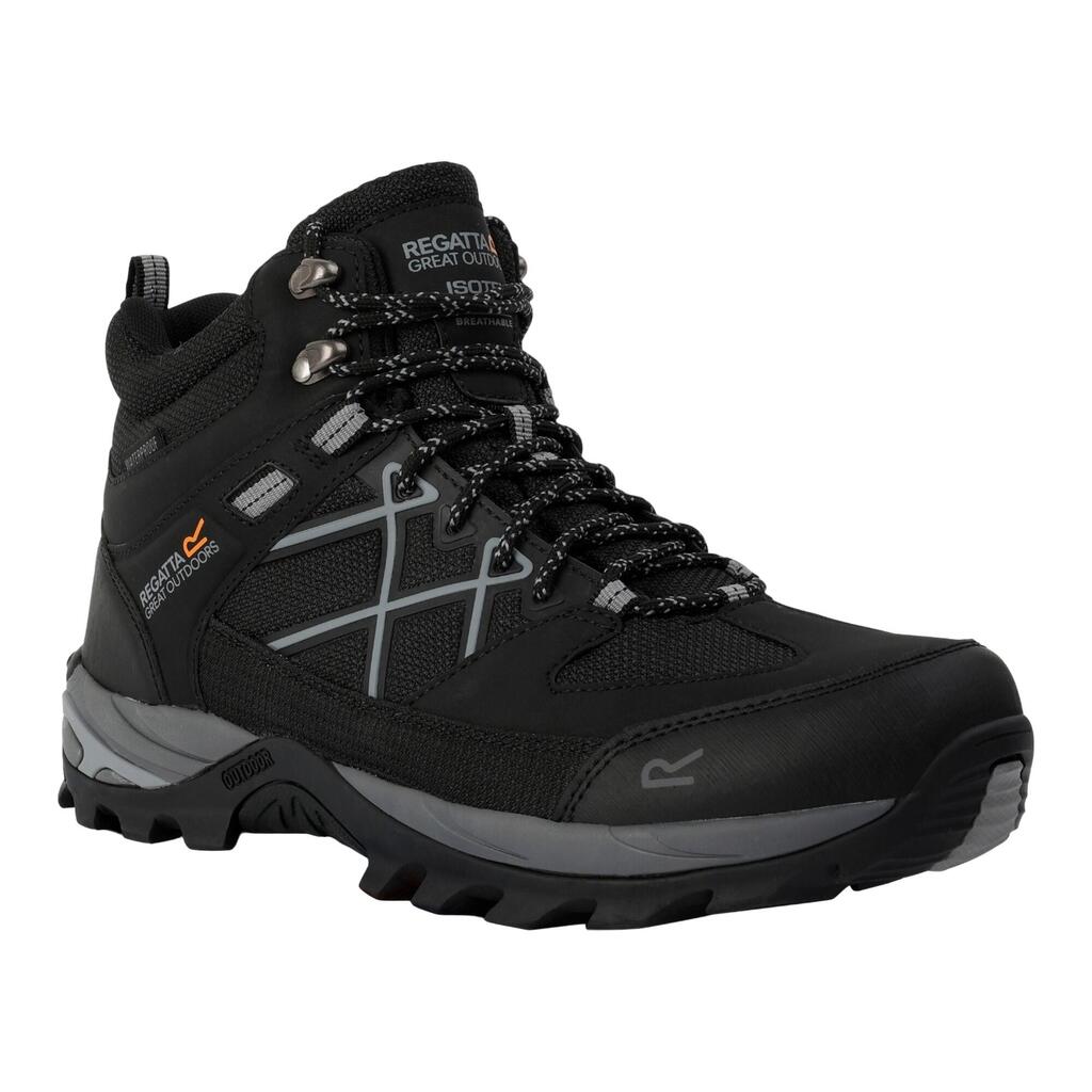 Mens Samaris III Walking Boots (Black/Graphite Black)