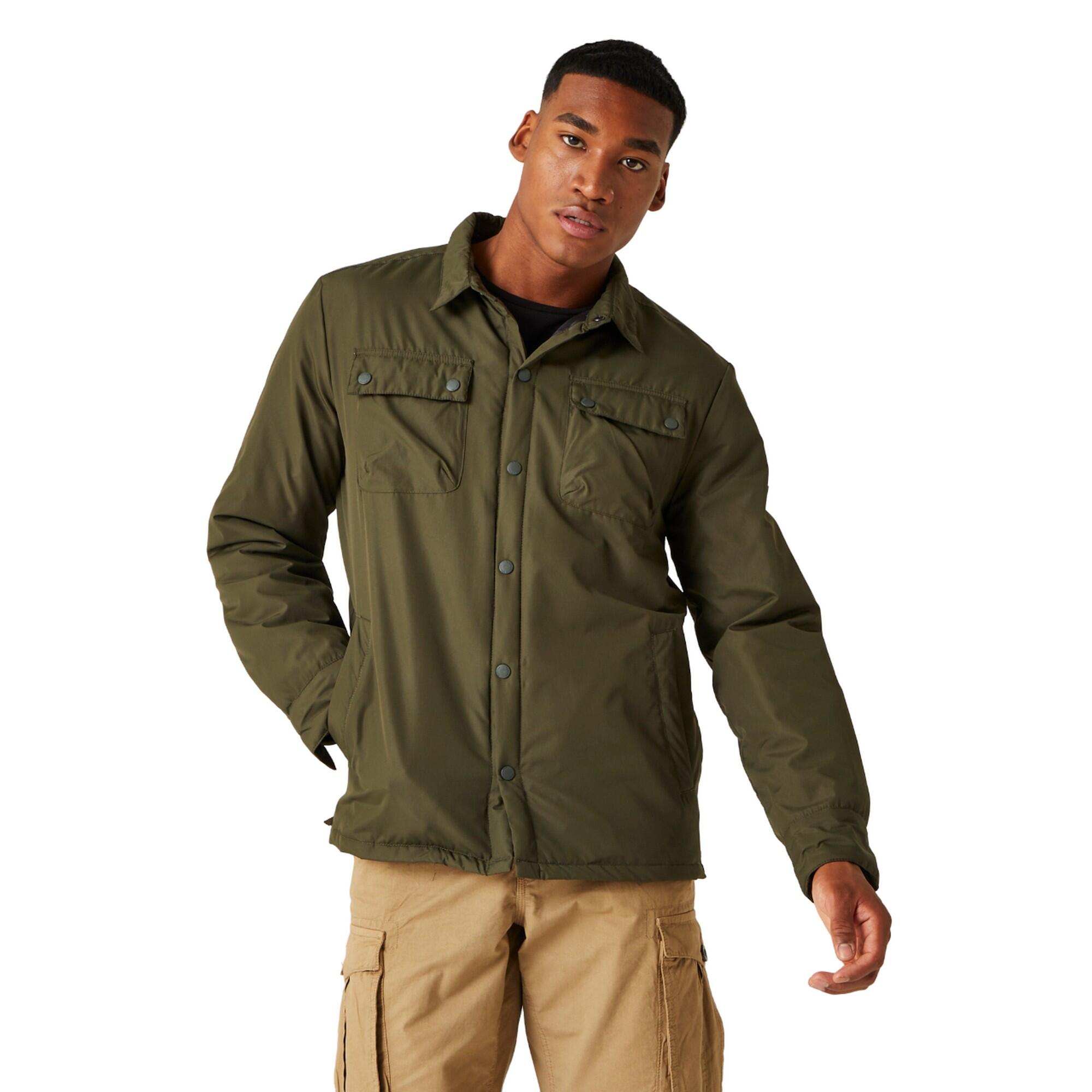 VINCA SHACKET Jacket for men (Dark khaki)