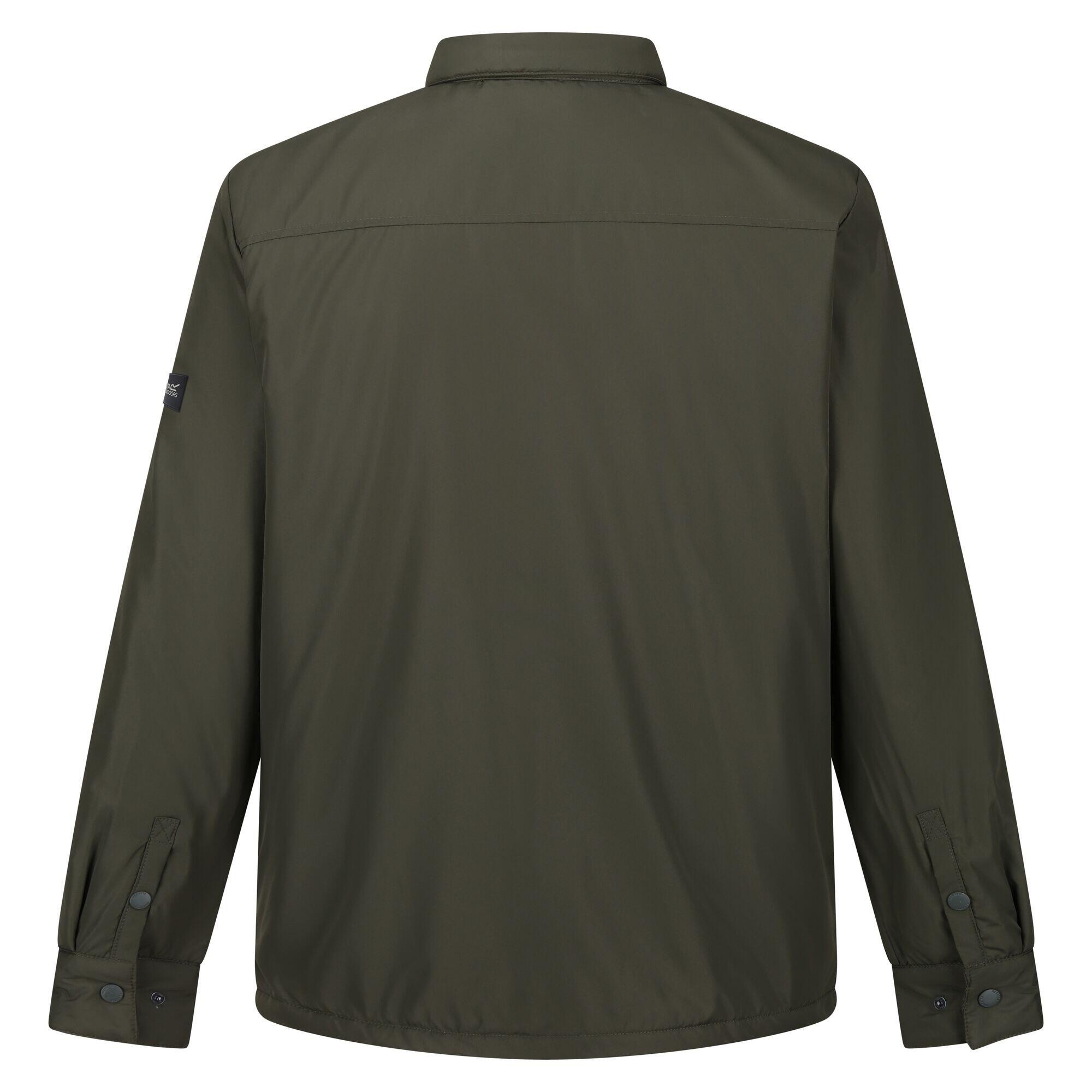 Mens Vinca Shacket Jacket (Dark Khaki) REGATTA Decathlon