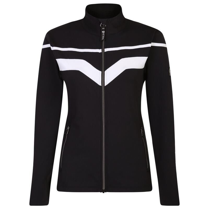 Blouson de ski ROCKER Femme (Noir / Blanc)