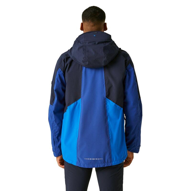 Veste imperméable RADDICK Homme (Bleu roi / Bleu marine)