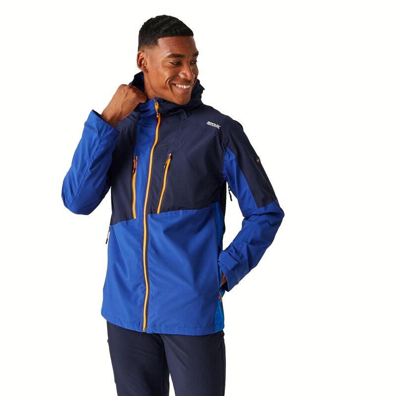 Veste imperméable RADDICK Homme (Bleu roi / Bleu marine)