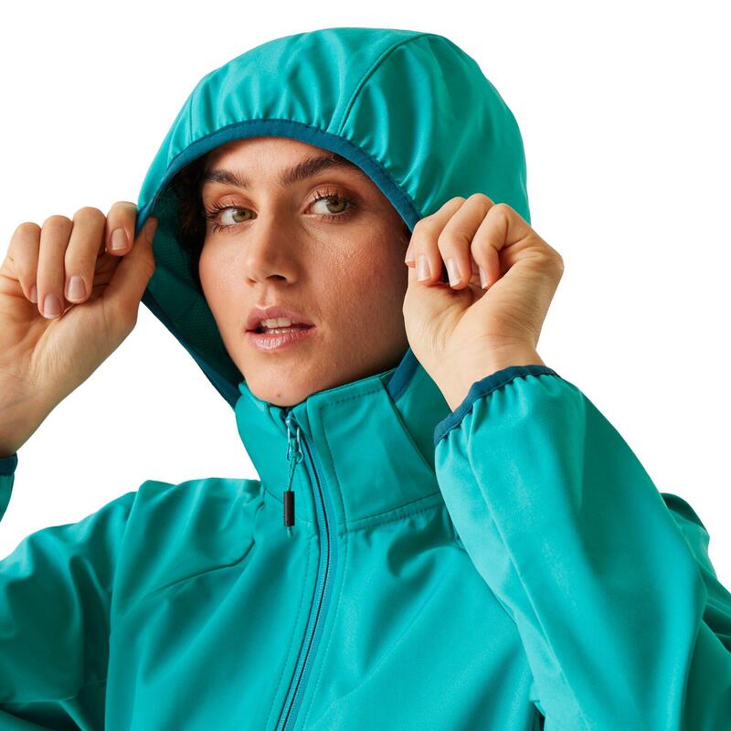Veste Softshell BOURDA Femme (Bleu Tahoe / Bleu Marocain)