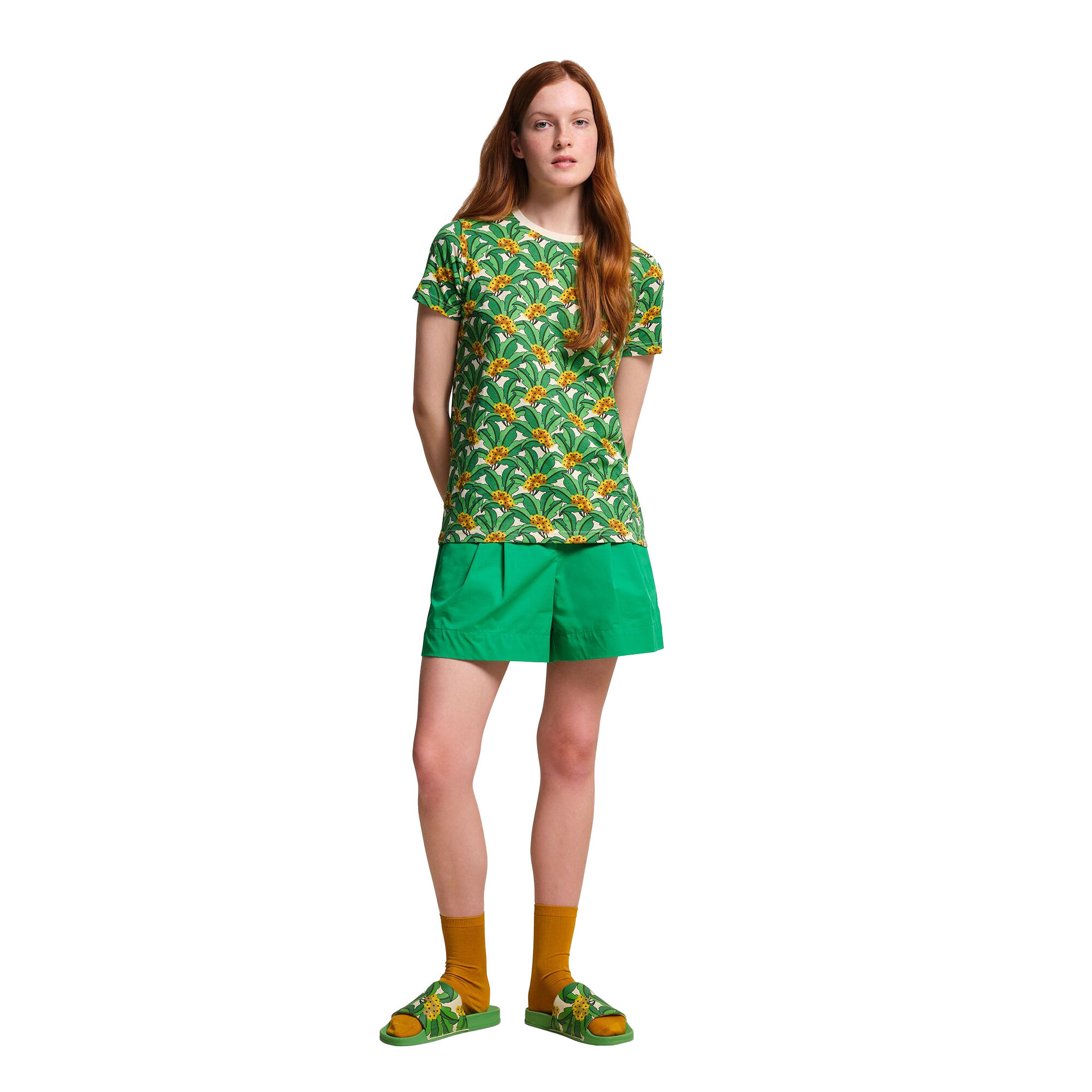 ORLA KIELY Women's Tshirt (Green)