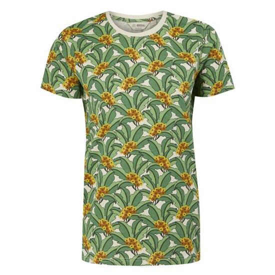 Camiseta Orla Kiely Tropical para Mujer Verde