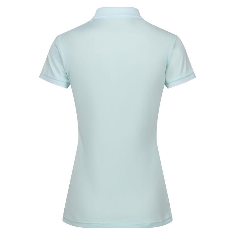 Polo REMEX Femme (Turquoise délavé)