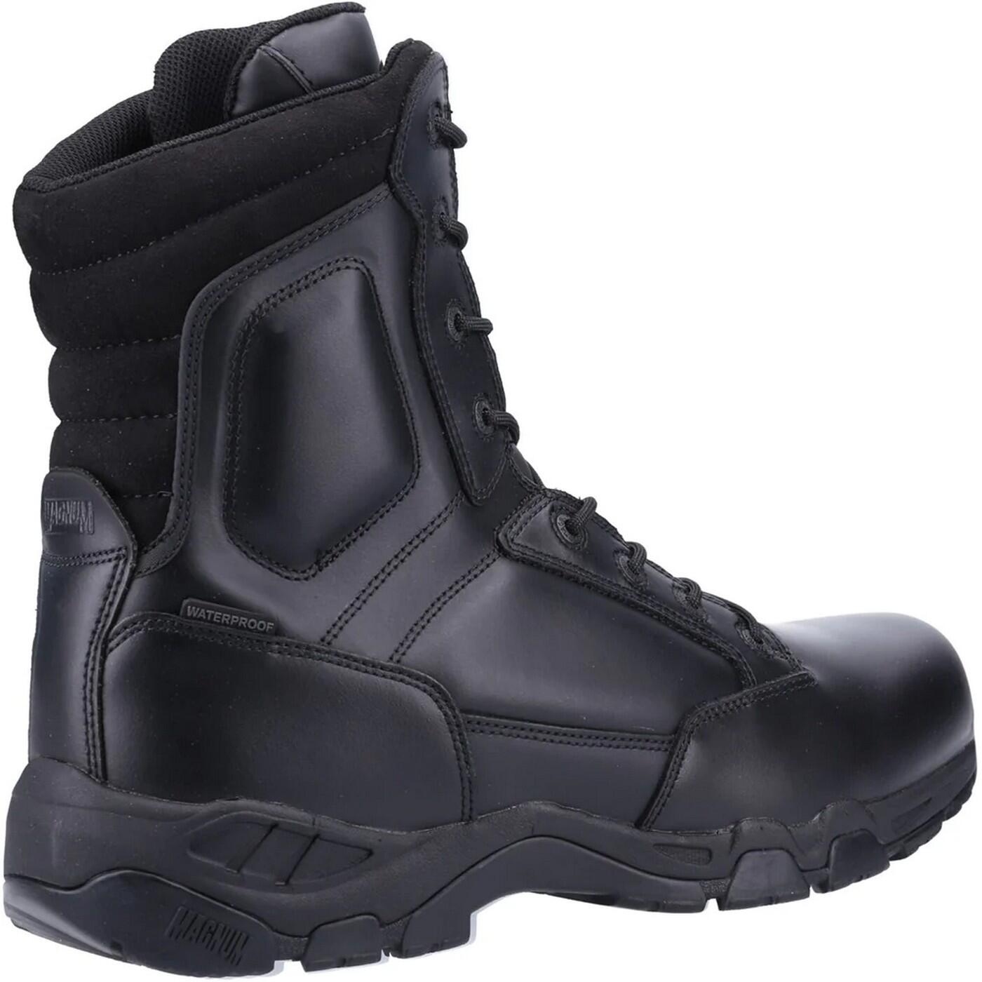 Unisex Adult Viper Pro 8.0 Plus Leather Waterproof Uniform Boots (Black) 2/4