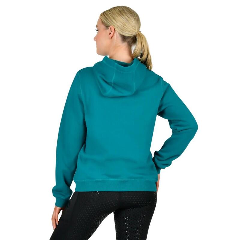 "Camile" Kapuzenpullover für Damen Wasserblau