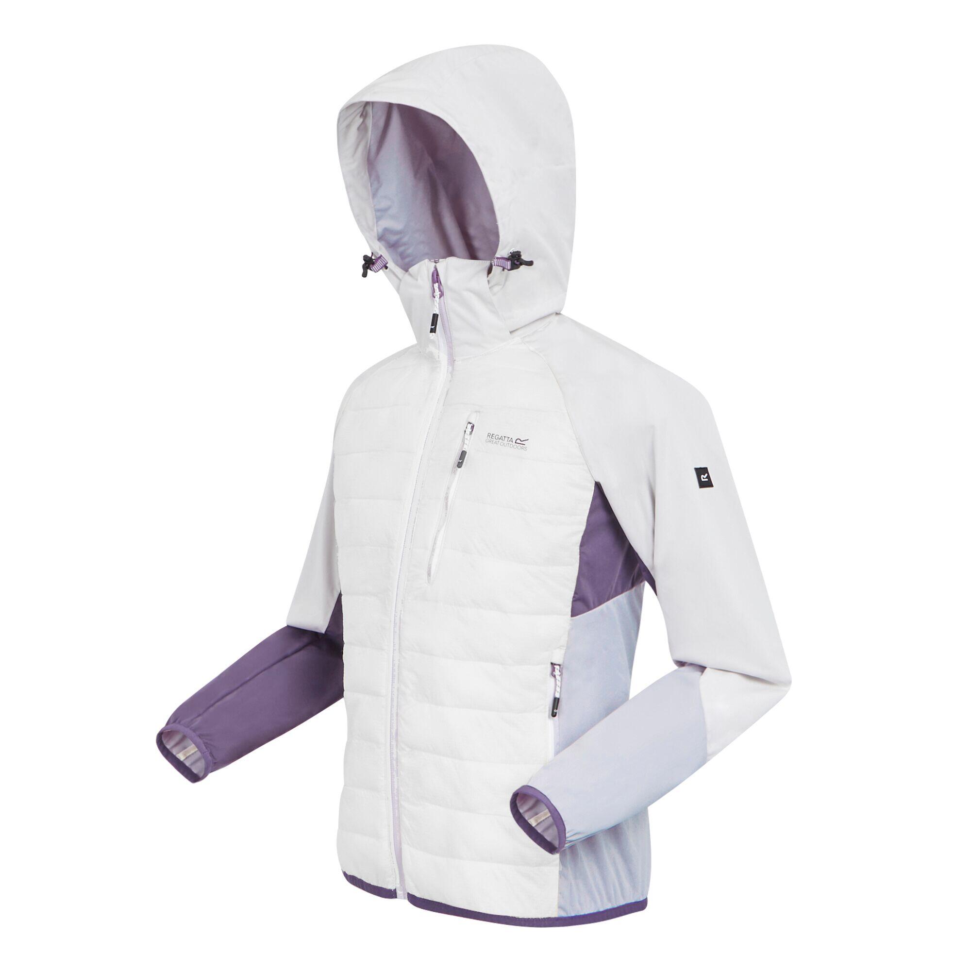 Veste Hybride ANDRESON PRO Femme (Blanc / Violet Coucher De Soleil) 3/5