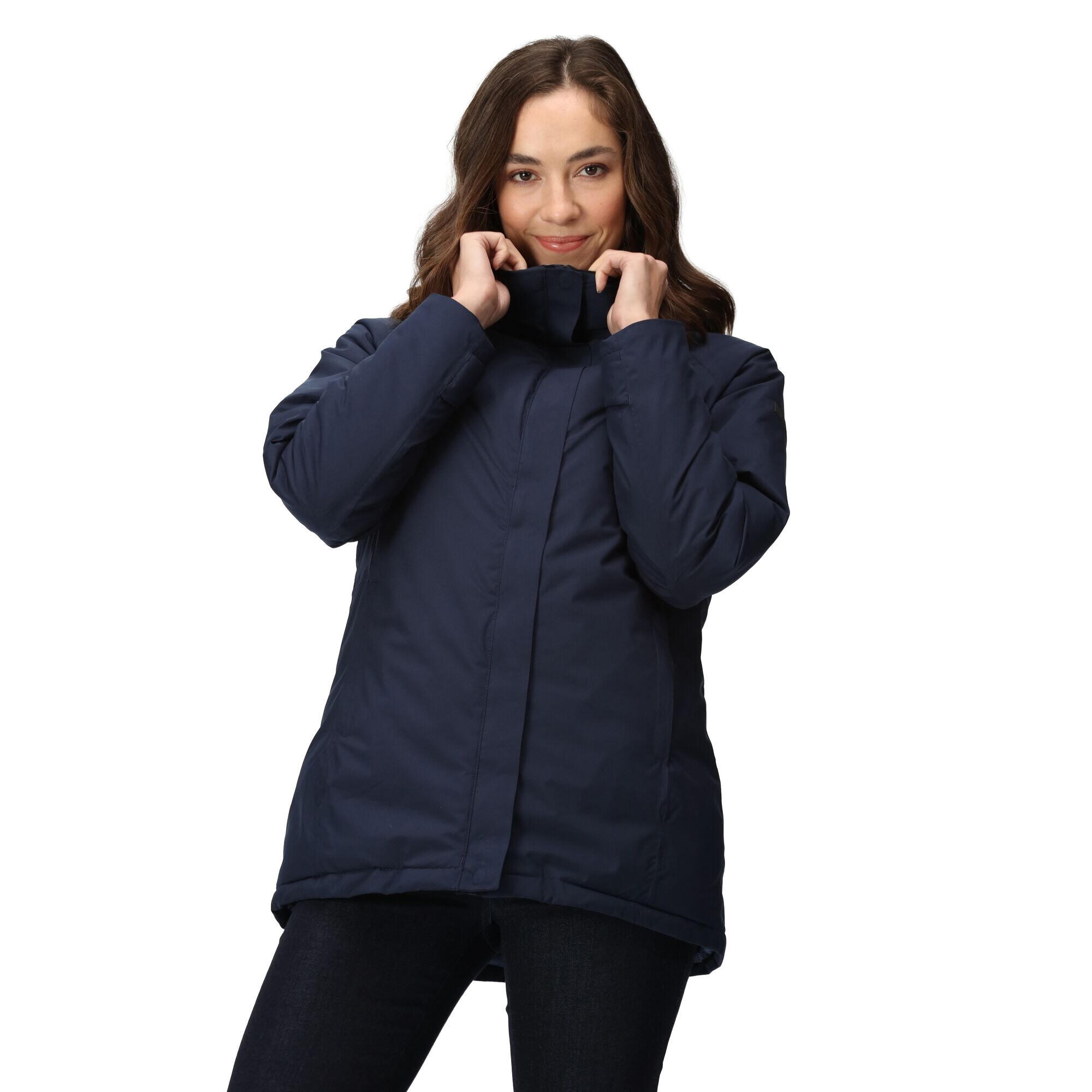 Giacca Impermeabile Donna Regatta Sanda III Blu Navy 4/5