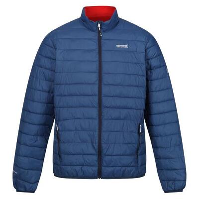 Heren hillpack ii geïsoleerd jack (maanlicht denim)