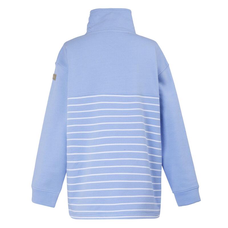 Női / Női Bayletta Half Placket Sweatshirt félvállas pulóver