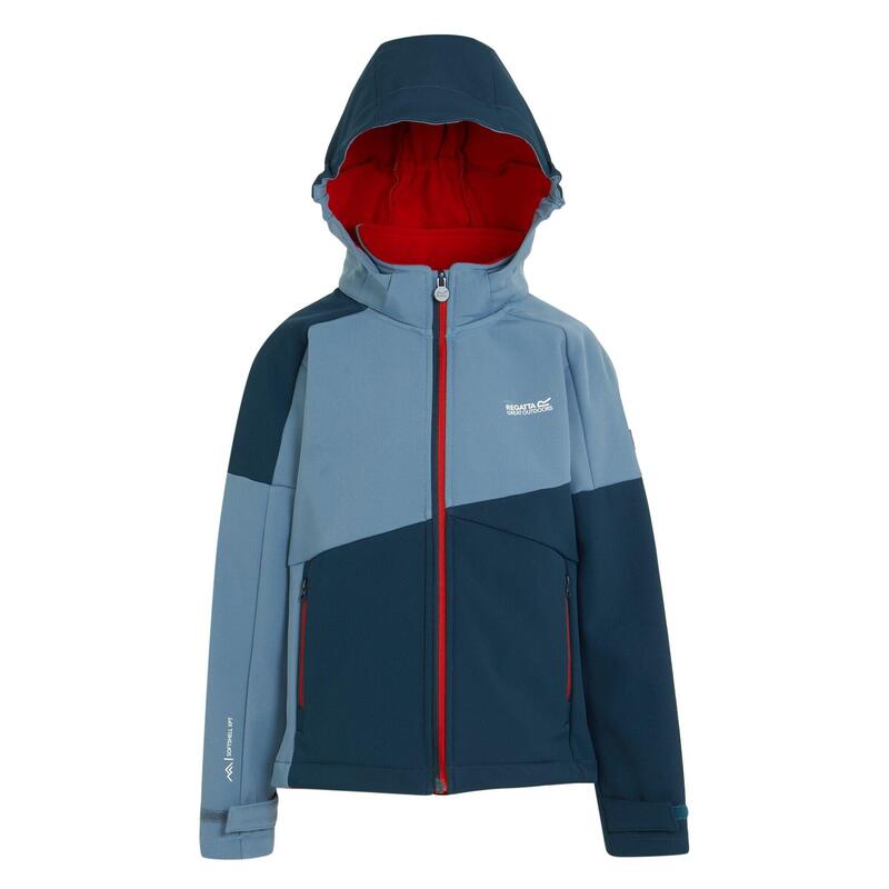 Giacca Soft Shell Bambini Regatta Acidity VII Blu Coronetto Moonlight Denim