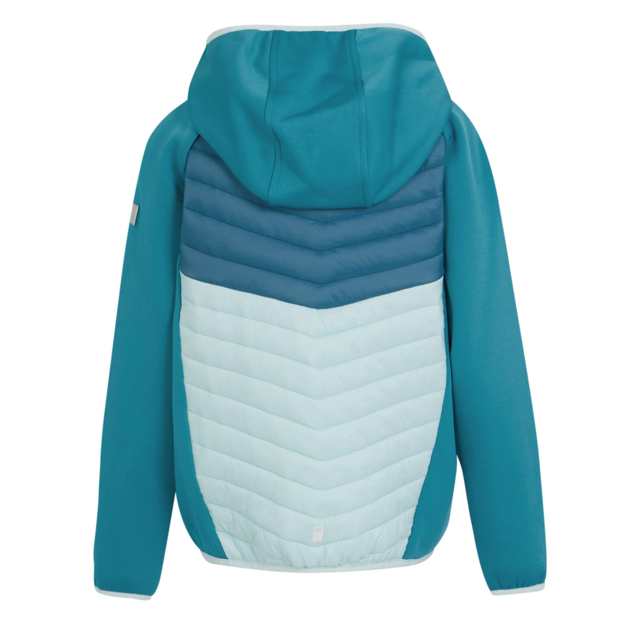 REGATTA Childrens/Kids Kielder VIII Hybrid Jacket (Tahoe Blue/Moroccan Blue/Bleached