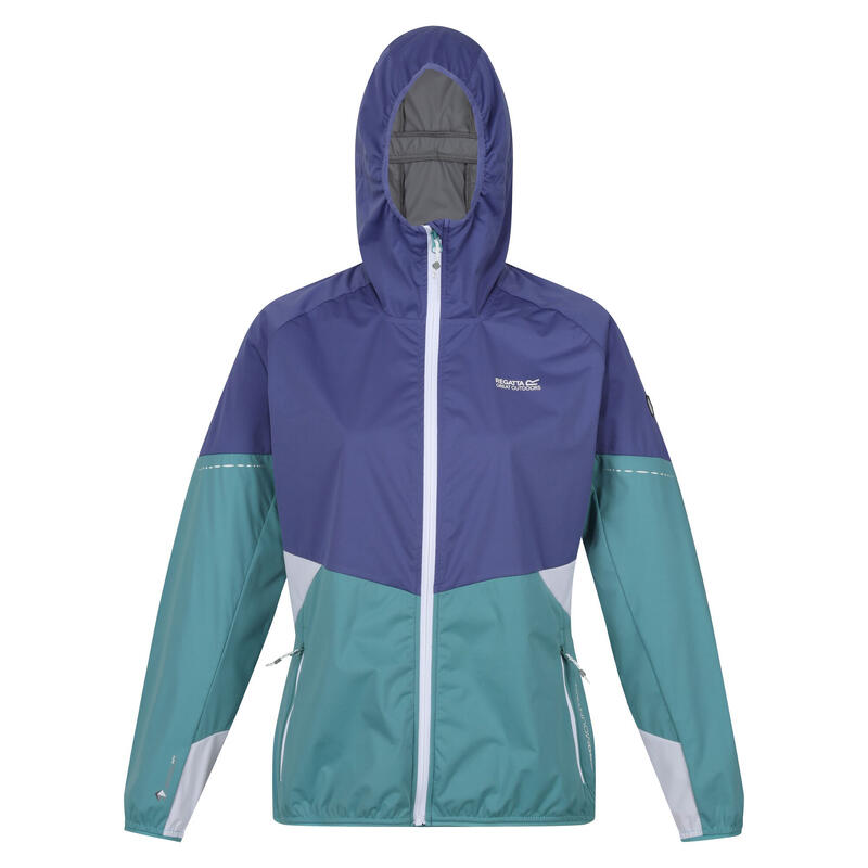 Chaqueta Softshell Tarvos V de Ligera para Mujer Azul Bristol, Vaquero Dusty