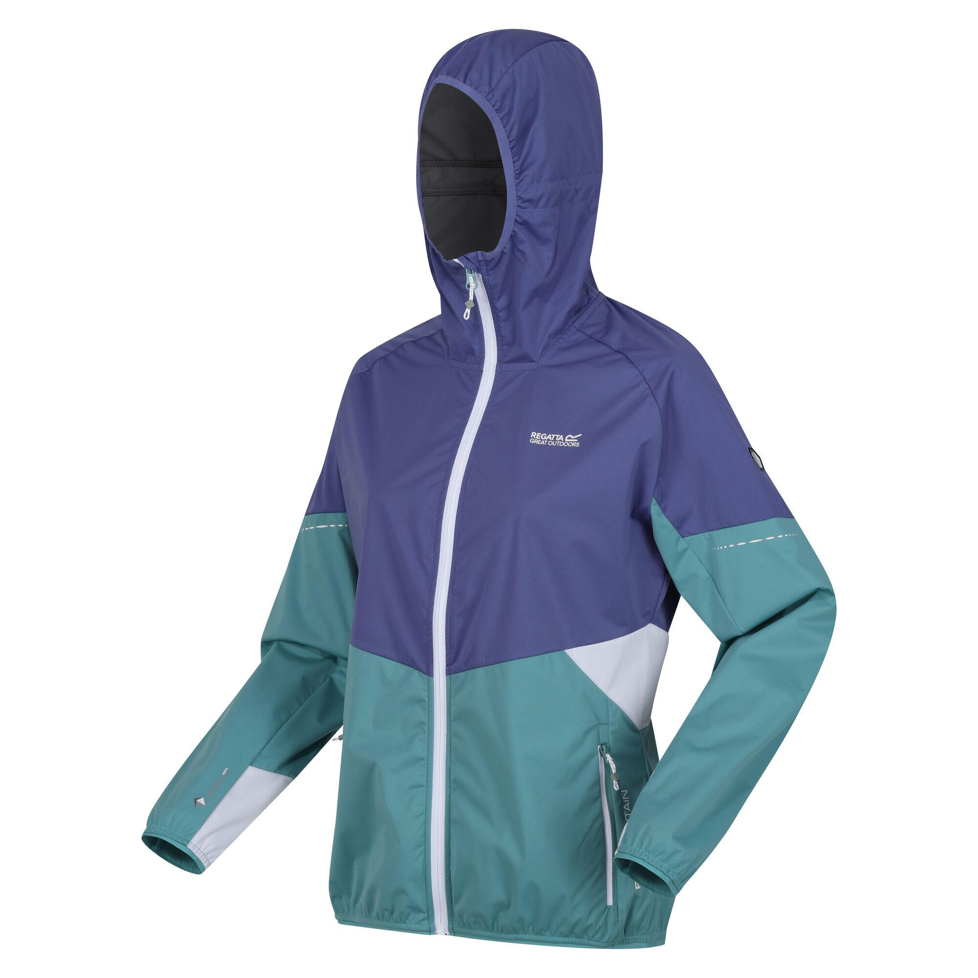 "Tarvos V" Softshelljacke für Damen Bristolblau/Staubiges Denim 3/5