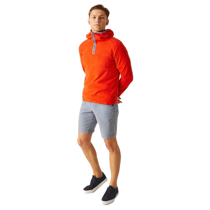 Sweat à capuche KATHAN Homme (Rouge orangé)