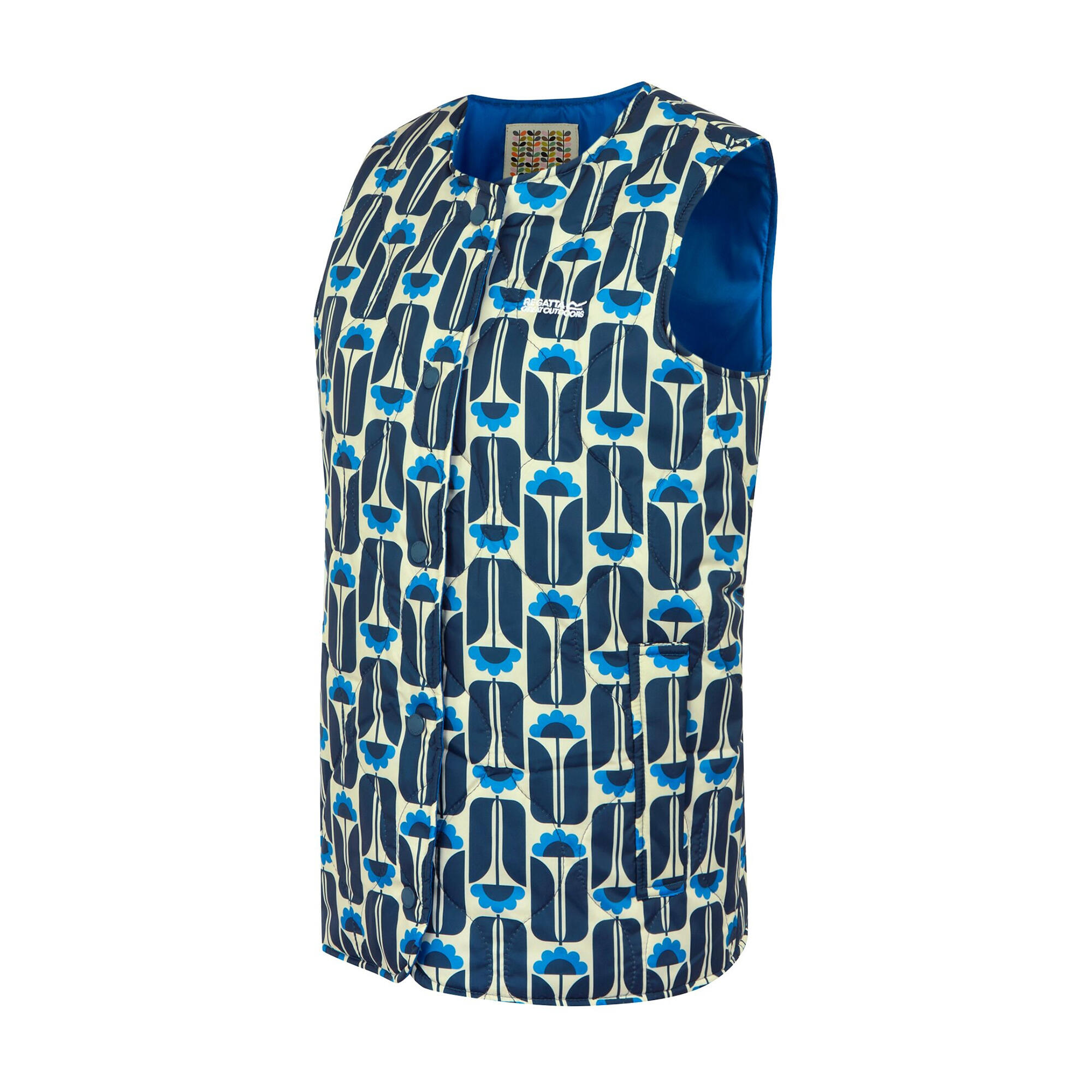 ORLA KIELY Women's sleeveless jacket (Navy)