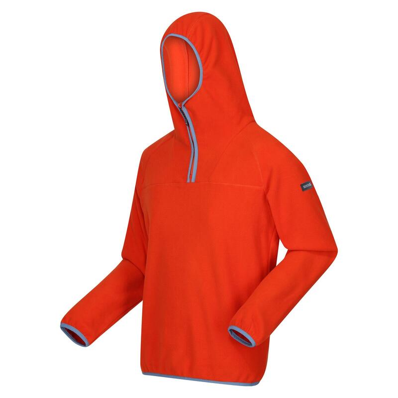 Sweat à capuche KATHAN Homme (Rouge orangé)