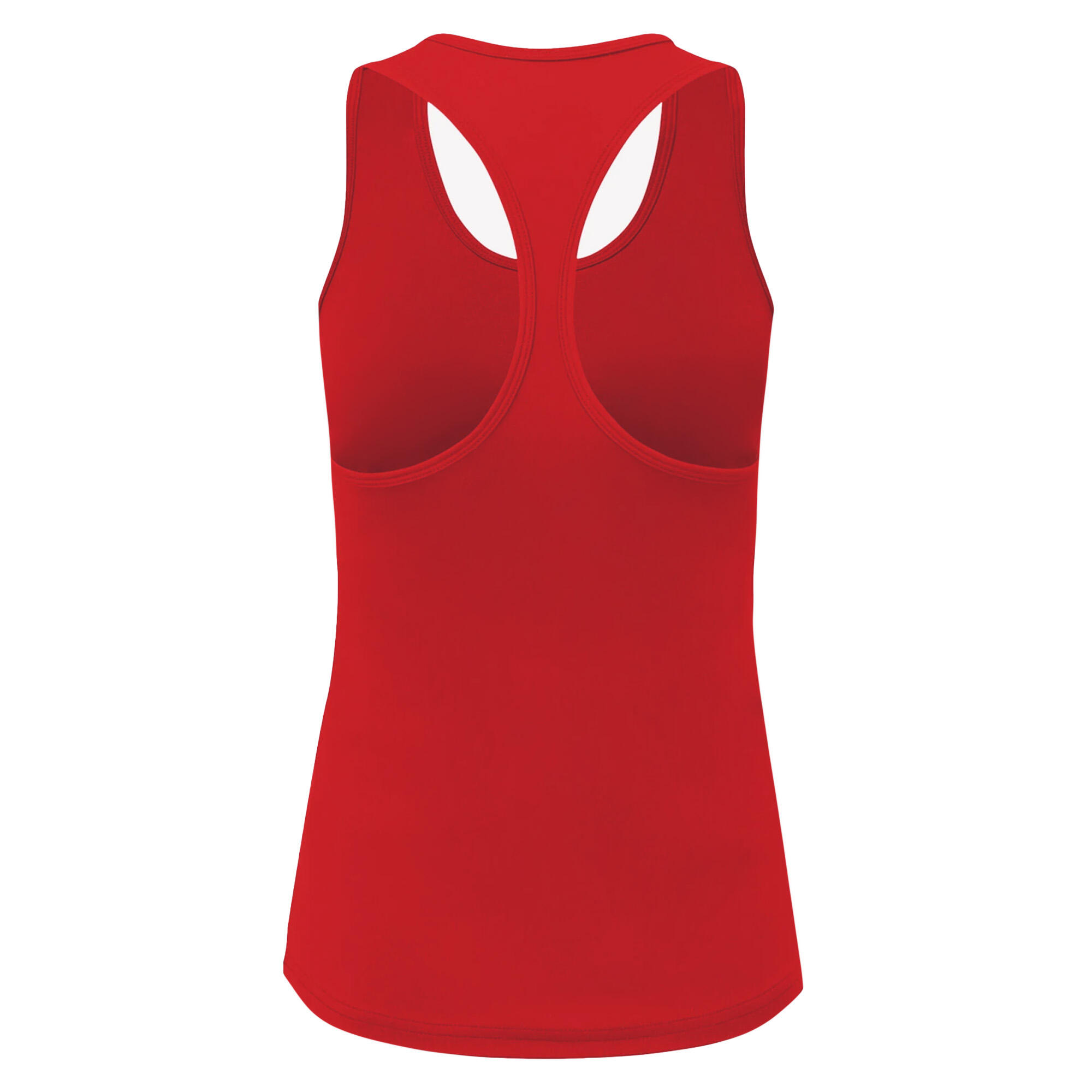 Womens/Ladies Performance Recycled Vest (Fire Red) 2/3