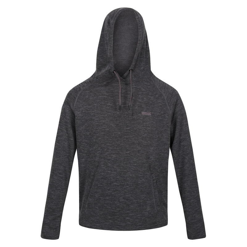 Heren Kassian Fleece Hoodie (Donkergrijs)