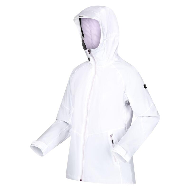 Veste imperméable RADDICK Femme (Blanc / Lilas pâle)