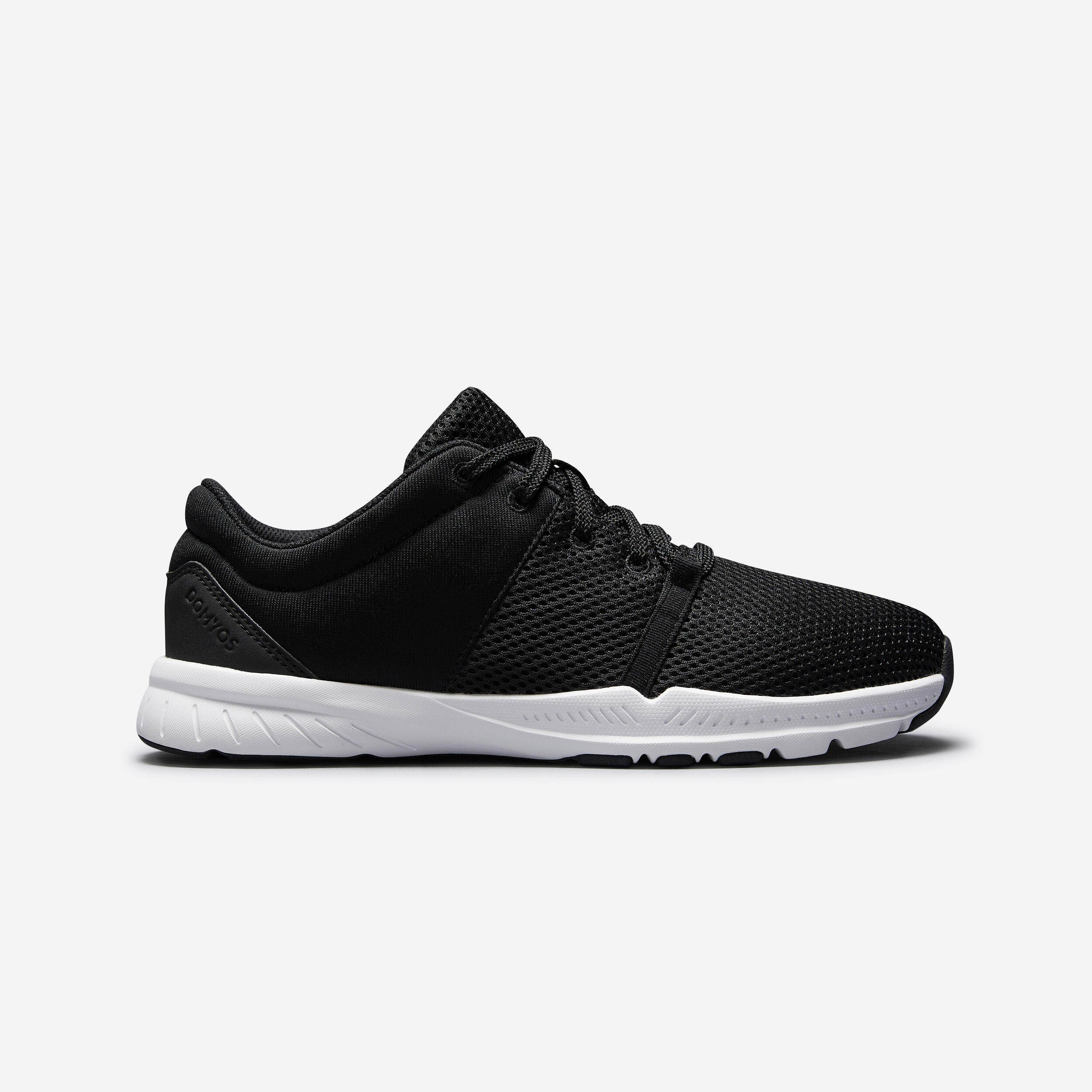 DOMYOS Segunda vida - Zapatillas Fitness Domyos 100 Mujer Negro - MUY BUENO