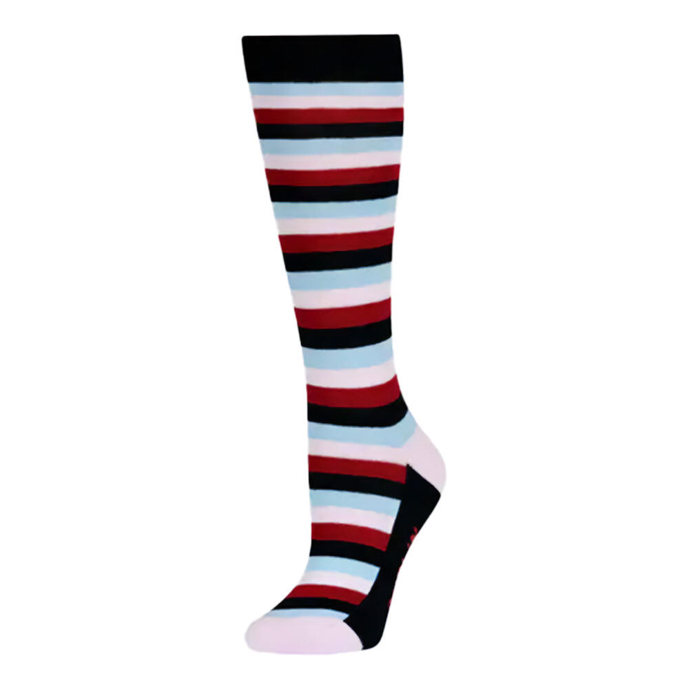DUBLIN Childrens/Kids Multi Stripe High Riding Socks (Multicoloured)