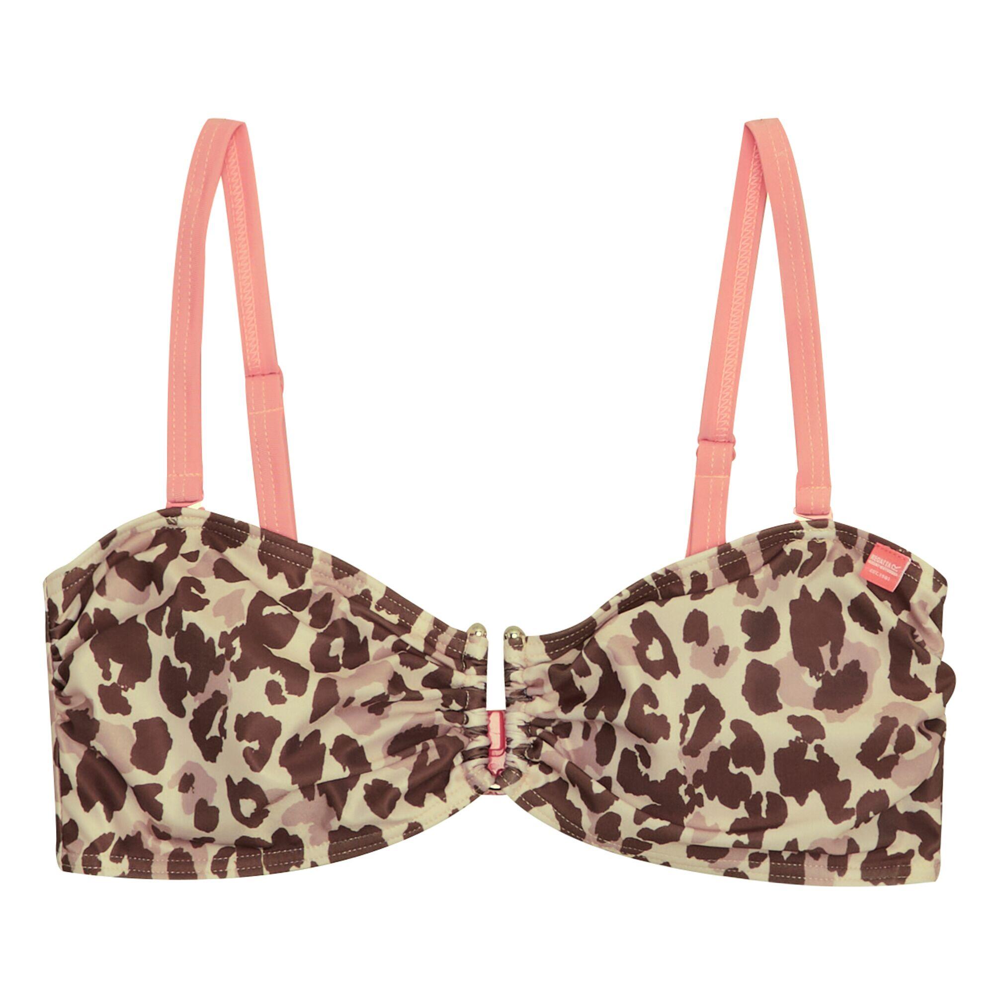 REGATTA Bikini parte Superior Padrão Leopardo Aceana III Mulher Bege / Castanho