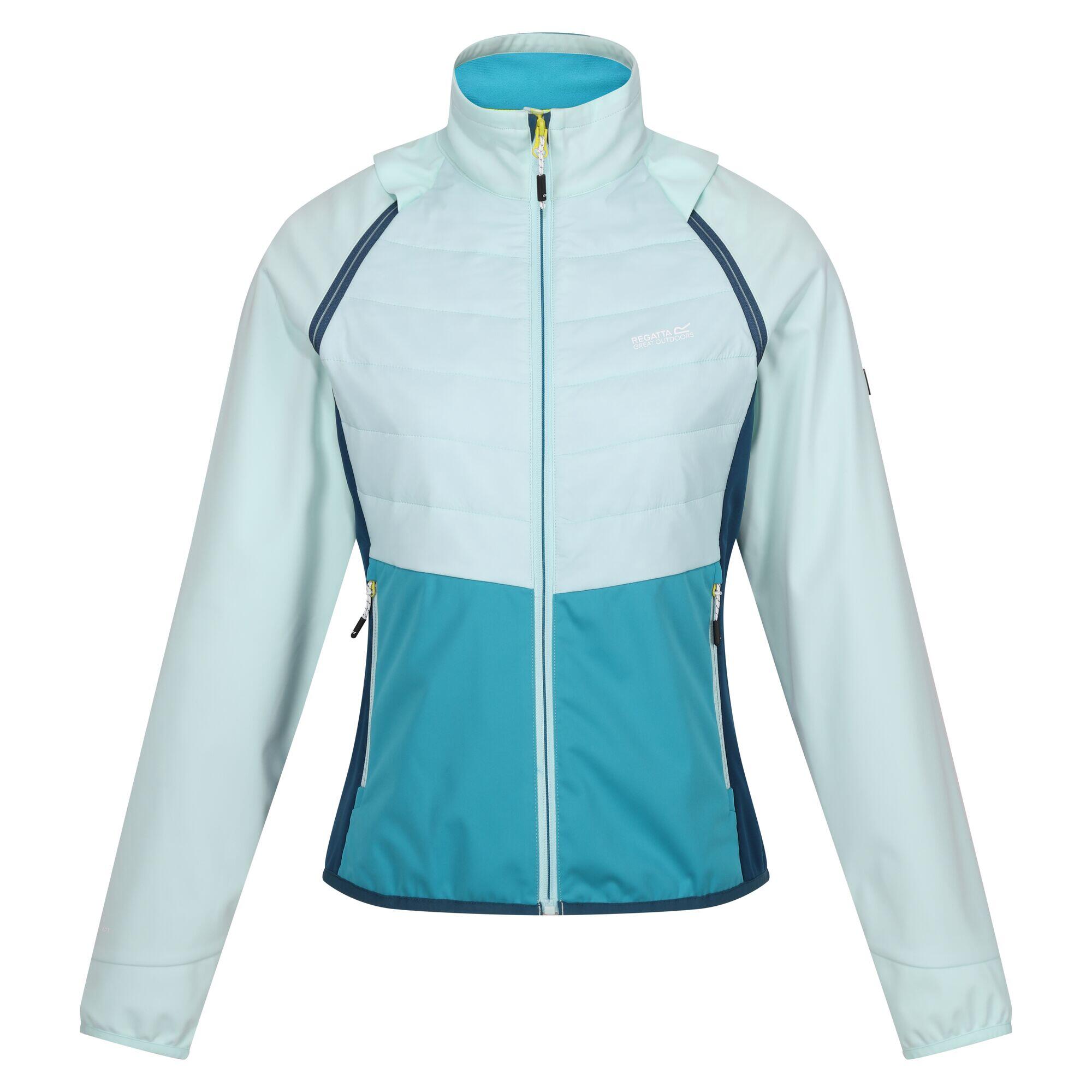 REGATTA Dames Steren II Hybride Jas (Gebleekt Aqua/Tahoe Blauw)