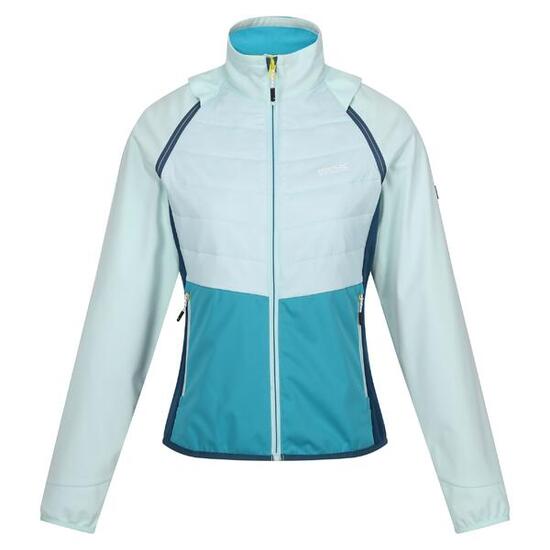 Veste Hybride STEREN Femme (Turquoise Délavé / Bleu Tahoe)