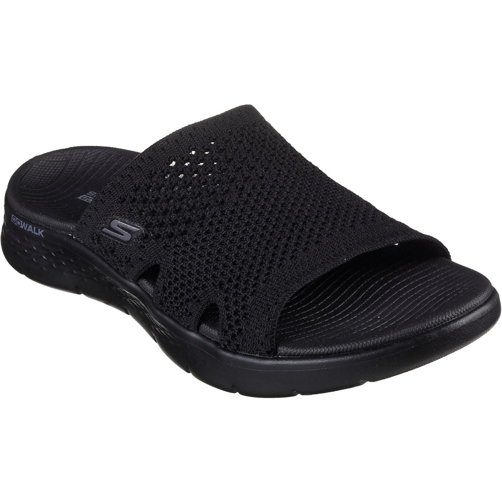 Women's GO WALK FLEX Sandals (Black)