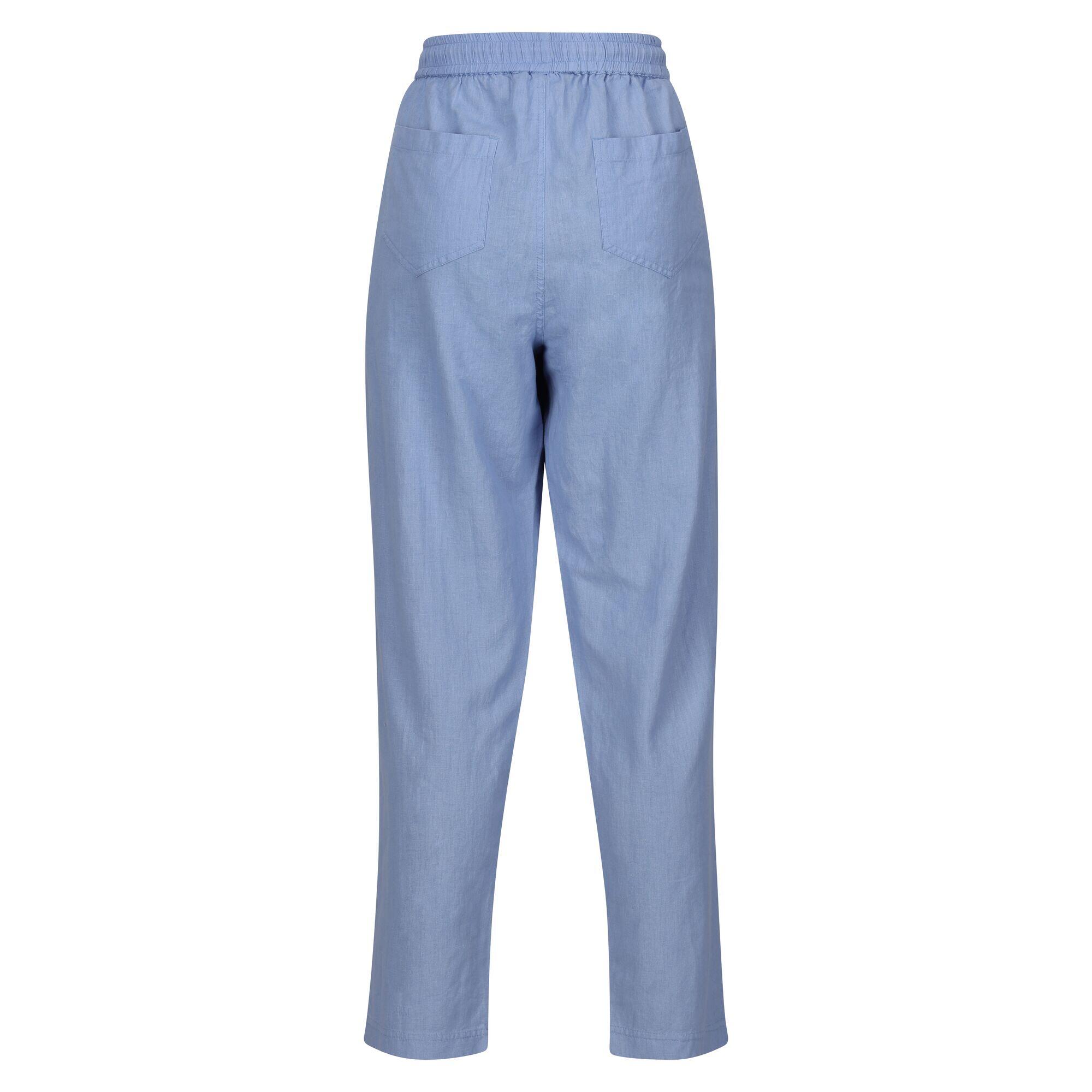 Pantalone Donna Regatta Corso Blu Ortensia 3/5