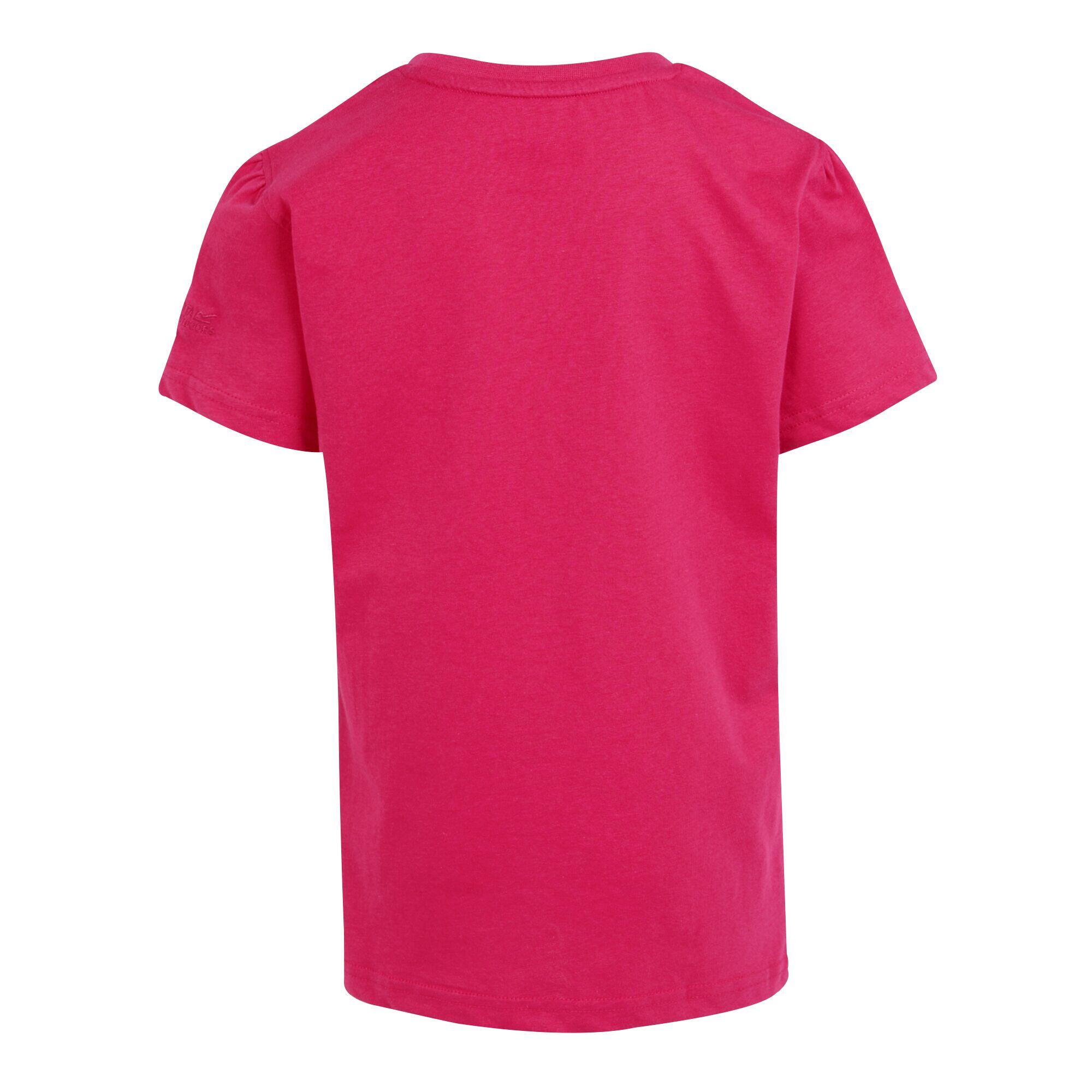 Childrens/Kids Bosley VII Dream Big TShirt (Pink Potion) 2/5
