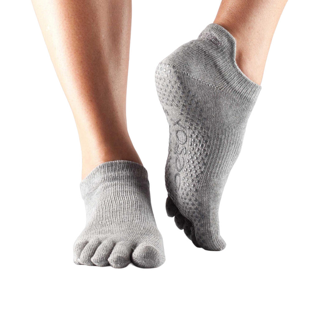 Unisex Adult Toe Socks (Grey) FITNESS-MAD | Decathlon