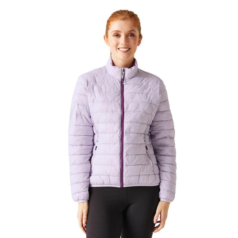 Veste Matelassée HILLPACK Femme (Lilas Pâle / Violet Coucher De Soleil)
