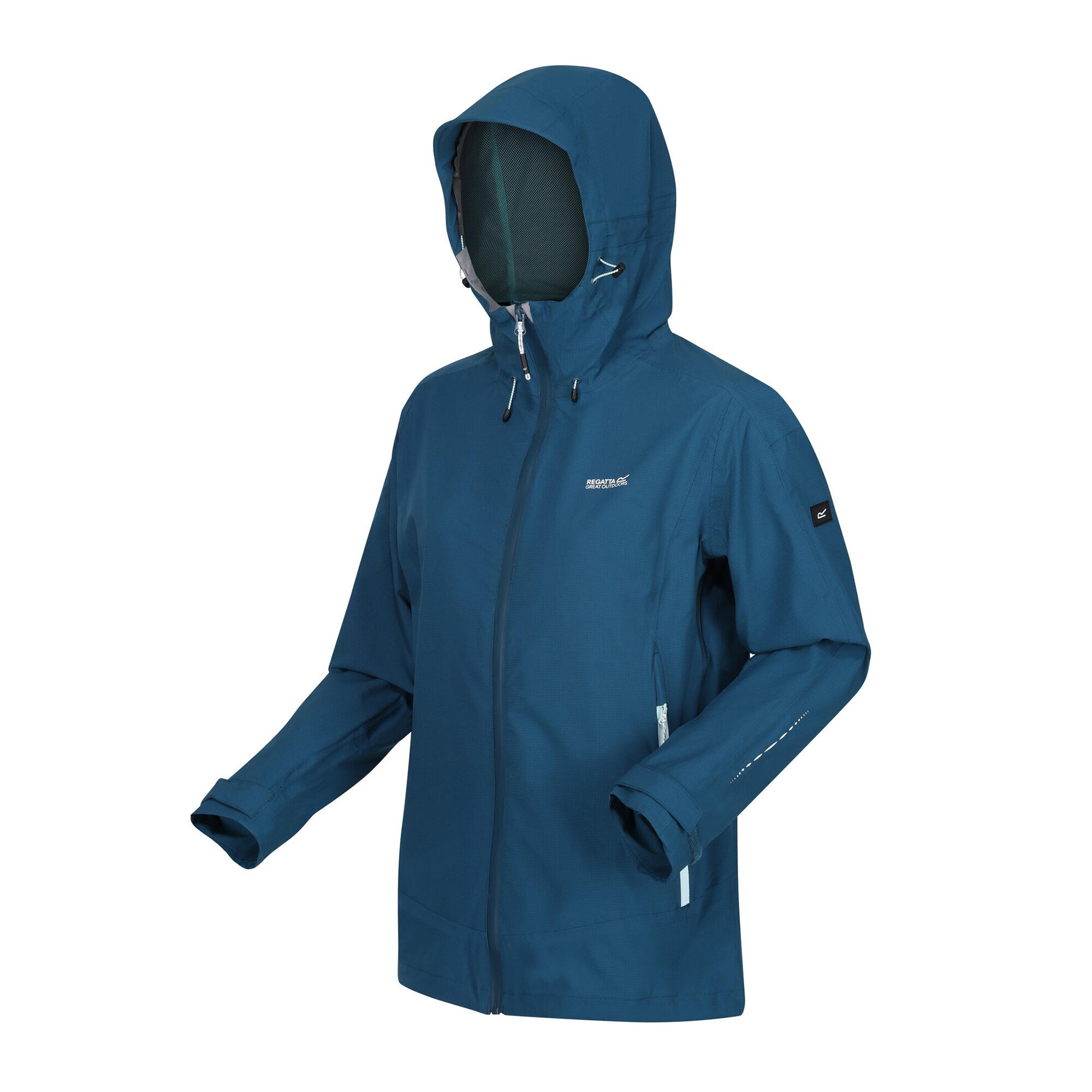Veste Imperméable OKARA Femme (Bleu Marocain) 3/5