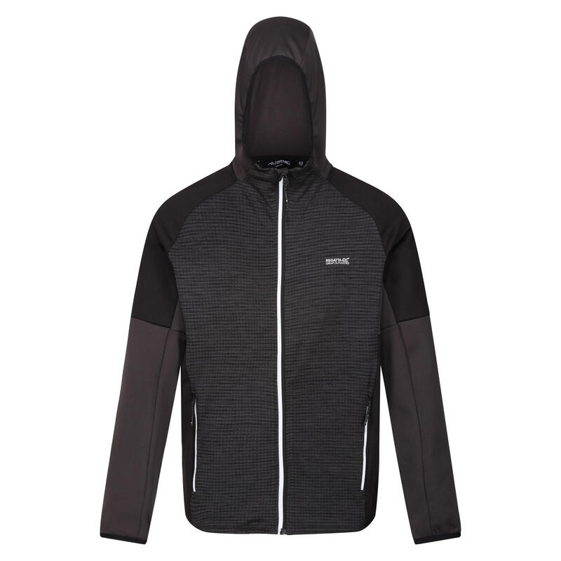 Heren Attare II Extol Stretch Hooded Jacket (As/Zwart)