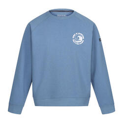 Sweat Motif/style Ondulé NITHSDALE Homme (Bleu De Gris)