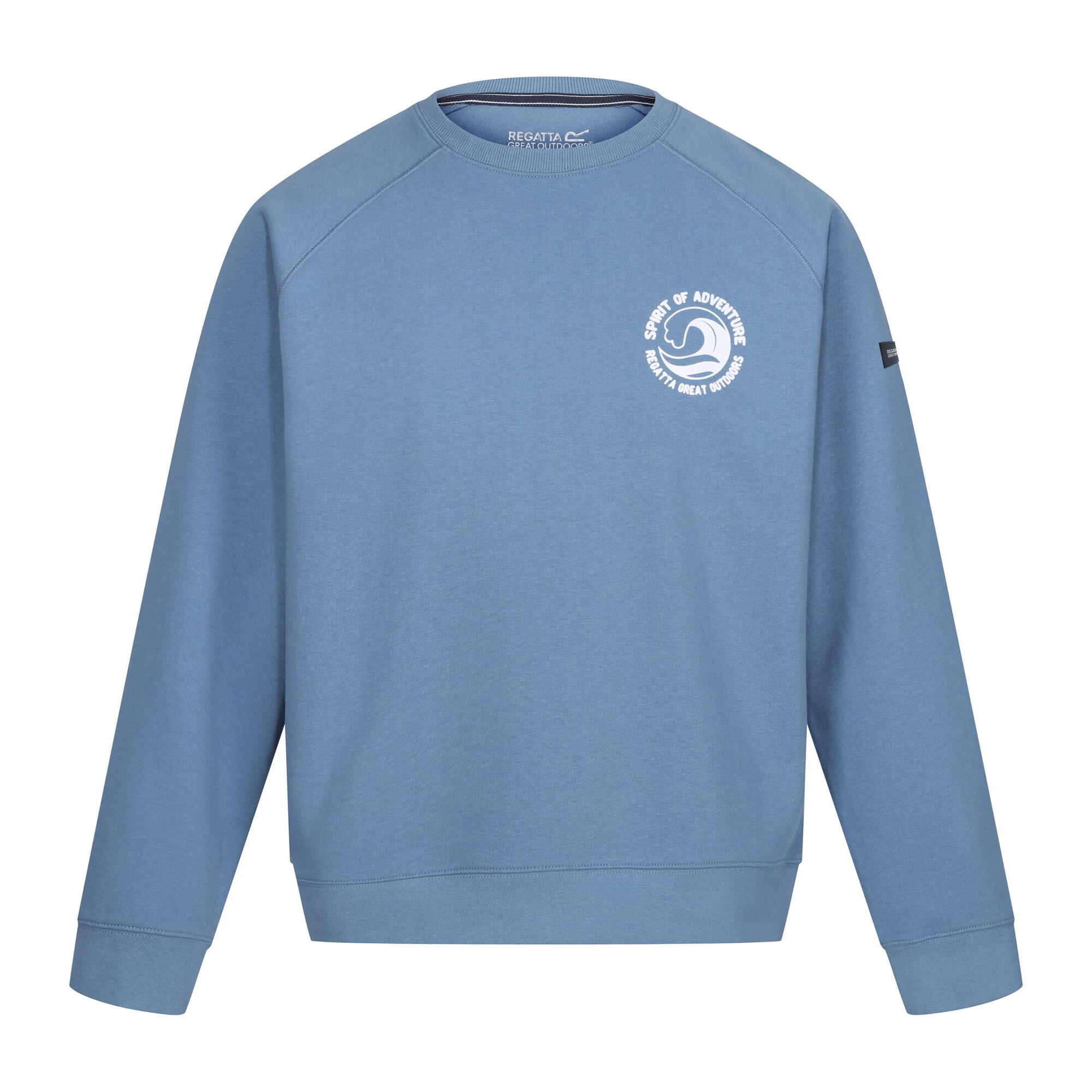 REGATTA Felpa Onda Girocollo Uomo Regatta Nithsdale Blu Coronetto