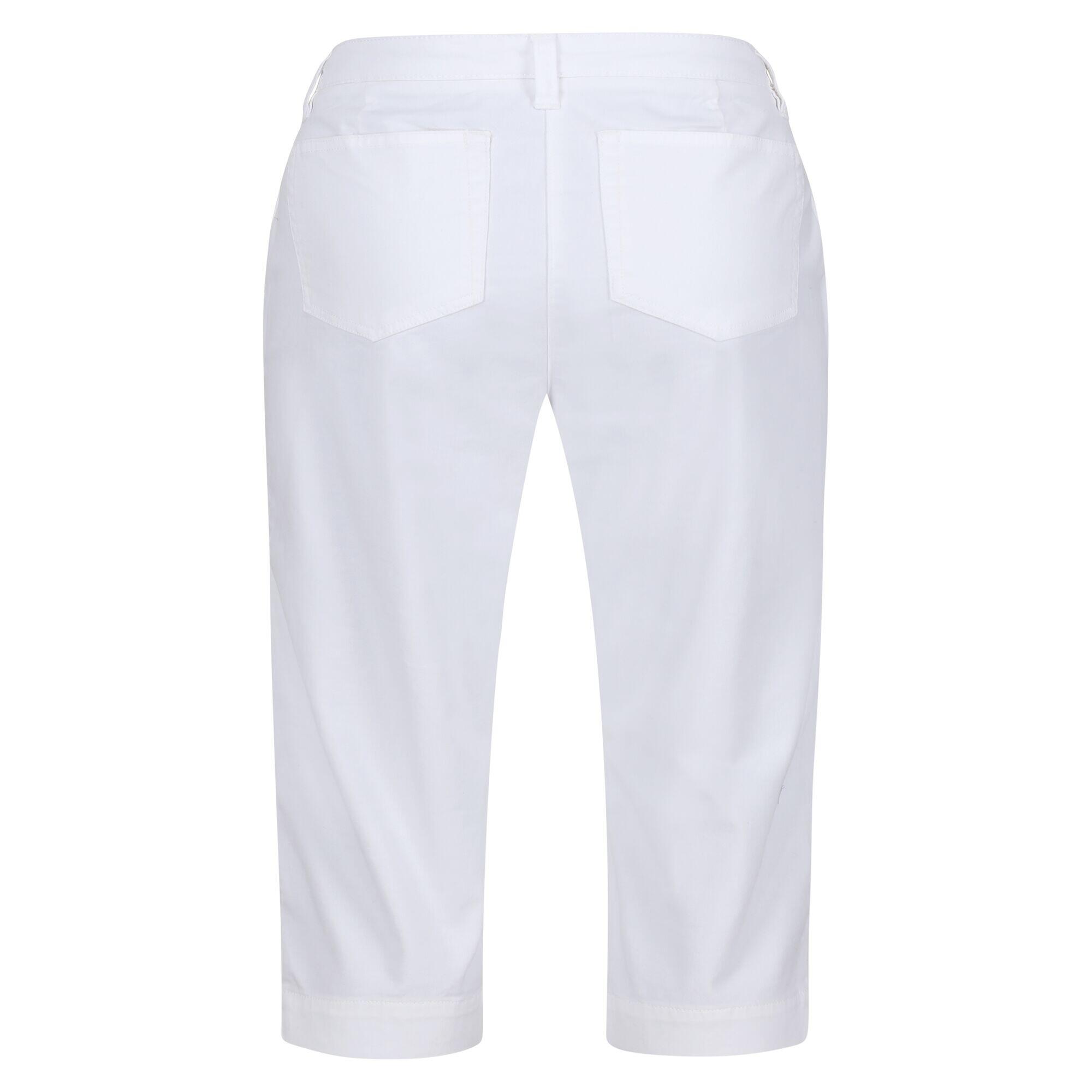 Pantaloncini da donna BAYLETTA (Bianco)