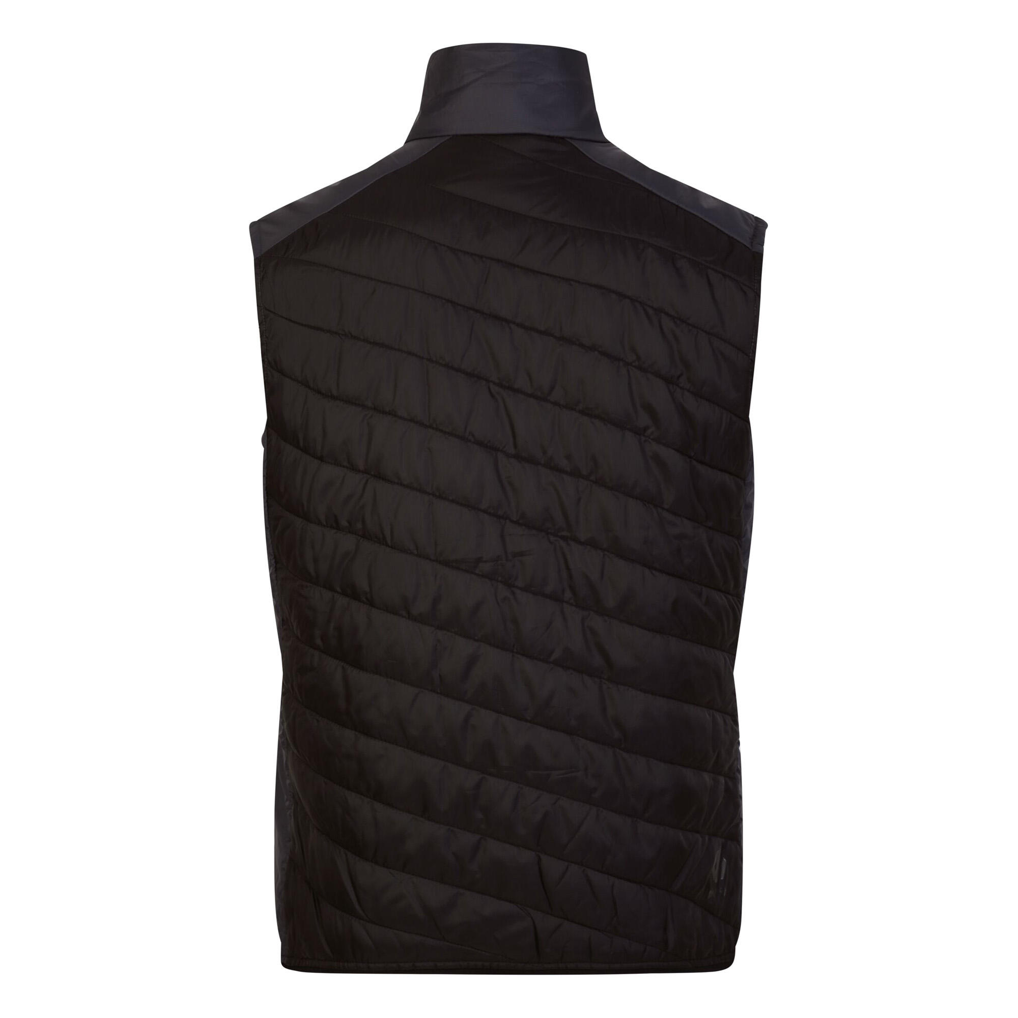 Heren Touring Gewatteerd Lichtgewicht Gilet (Ebbenhout/zwart) 2/5