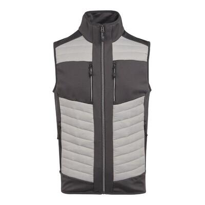 Thermische hybride bodywarmer voor volwassenen (as/zwart)
