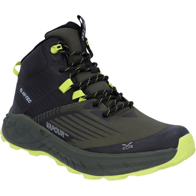 Baskets FUSE TRAIL Femme (Noir / Vert sombre)