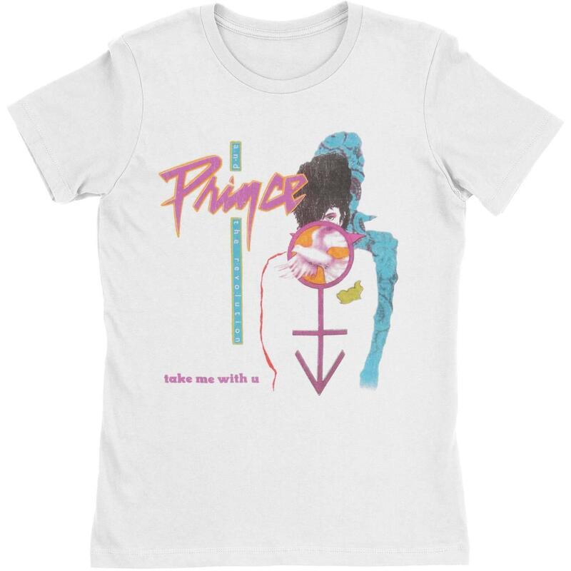 Tshirt TAKE ME WITH U Femme (Blanc)